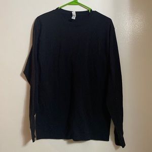 black men’s long sleeve shirt